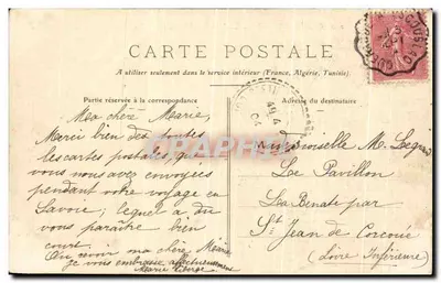 Guérande (L.-Inf.) - Torre Santa Ana — Fototipia Vassellier, Nantes, n°244 — Verso