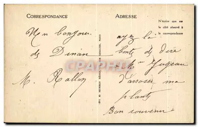 Dinan — Ogólny widok mostu i rzeki Rance — ND — Rewers