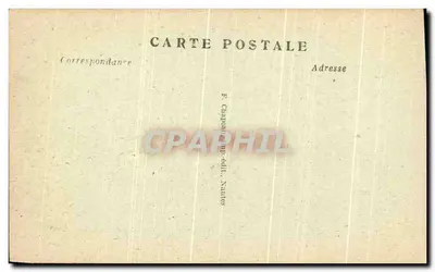 NANTES - Plac Louis-XVI, widok na katedrę — F. Chapelon, wyd., Nantes, nr 67 — Rewers
