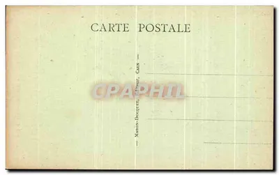 CAEN - Wewnętrzny widok Kościoła św. Jana — MABON-DOCQUET, CAEN, nr 143 — Rewers