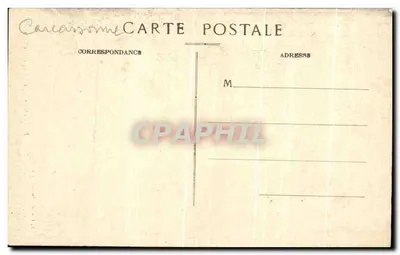 Stad Carcassonne — Kathedraal Sint Nazair — Het Trassee — Achterkant