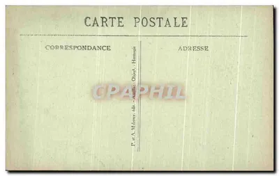 Estátua de Ste-Foy em Conques — Aveyron — edição A. Milouis — Verso