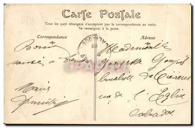 Bayeux — Poort van de Kathedraal — ND. Fot. — Achterkant