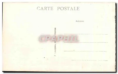 Pornic (Loire-Inf.) — Costa e Praia da Petite Birochère — Chapeau, Nantes — Verso