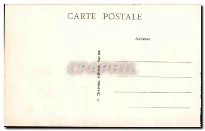Pornic (Loire-Inf) — Widok na fragment plaży Noëveillard z promenady — F. Chapeau, Nantes — Rewers