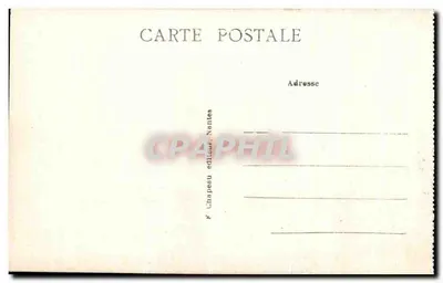 PORNIC (Loire-Inf.) — Zamek obok Gourmalon — wydawca Chapeau, Nantes, nr 44 — Rewers