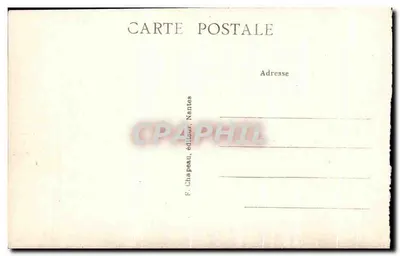 Pornic (Loire-Inf.) — The Port, Right Bank — F. Chapeau, Nantes — Back