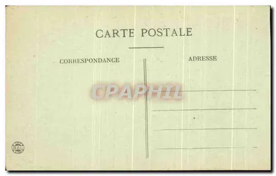 Sassenage — Vista general y las Alpes — Dauphiné — Reverso