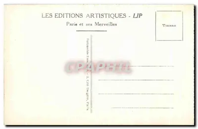 Paris - La Bourse — La Bourse — LIP — Rückseite