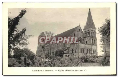 Saint-Leu-d'Esserent — Igreja abbatial (séculos XI a XV)