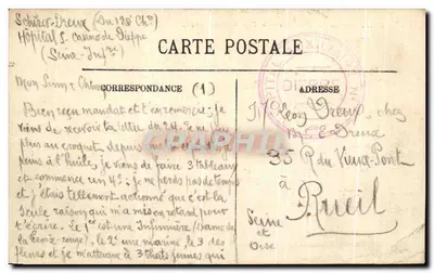Dieppe — O Velho Castelo e a Torre St-Rémy — LL. — Verso