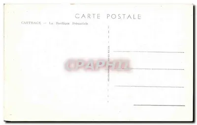 Carthage — Bazylika Primatowa — Héloïgraphe Mâcon — Rewers