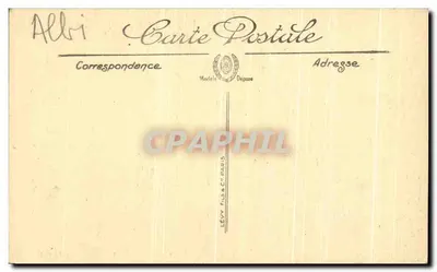Albi — Katedra Świętej Cecylii, Wielki Portal (XVe w.) — L.L. — Rewers