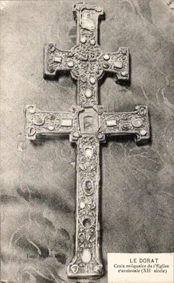 Cruz reticulada da igreja paroquial — Le Dorat — Imp. Marcel Roulé
