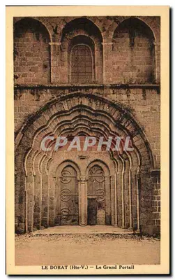 Le Dorat (Hte-V.) — O Grande Portal — Edição Marcel Boulé