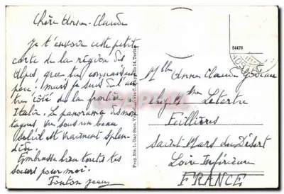 Challant St. Victor - Panorama Geral — Verso