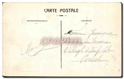 Agen — Ogrody Gravier — Fototypia Perret, Agen — Rewers