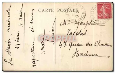 Évian-les-Bains — Hotel Savoy — Zakład termalny i Hotel Savoy — Rewers