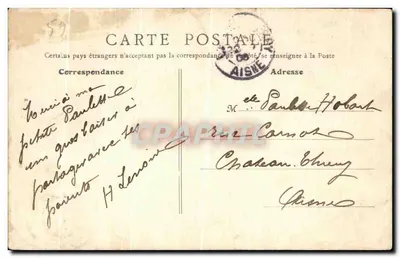 Bergues - Le Belfroi — éditeur B. F., Paris, n° 17 — Verso