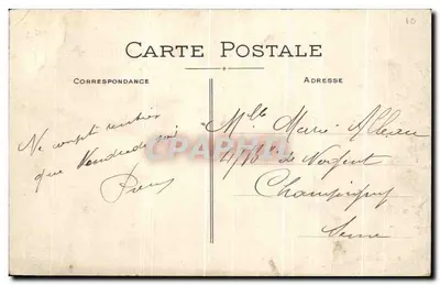 Boursault — Zamek — Wydawca nieznany, n°2 — Rewers