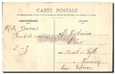 La Roche-Bernard - O Ponte (comprimento 195m, altura 42m) — Coleção David, Vannes — Verso