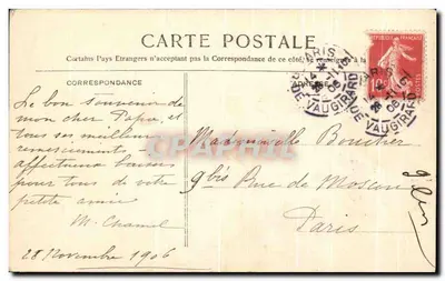 Nancy — Igreja de São Épvre, estilo ogival (1864-1874), sobre a antiga igreja de mesmo nome — Helmlinger & Cie, n°18 — Verso