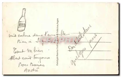 ANGERS — Kąt ogrodu Mail — Encečko, n°152 — Rewers