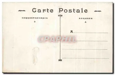 Joana d'Arc — cena de batalha e anjo — EOK Paris n°3044 — Verso
