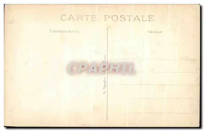 Amboise — Pagoda w lasie Amboise — A.P. (wydawca) — Rewers