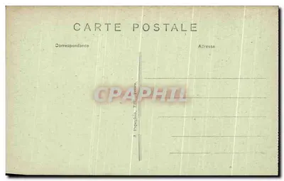 Azay-le-Rideau — Castelo Nacional Século XVI — Salão Francisco I — A.P. — Verso