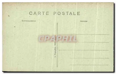 Azay-le-Rideau — Château National XVIe s. — La Chambre du Roi — Verso