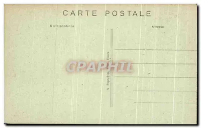 Azay-le-Rideau (Loir-et-Cher) — Le Gerfault — A.P. — Rückseite