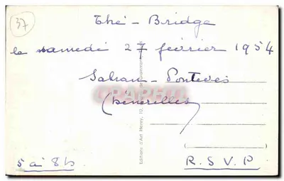 Azay-le-Rideau (I.-et-L.) — Le Gerfault — Tél. 16 — Reverso