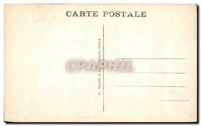 Chenonceau (Loara) — Starsza Pokój Franciszka I — Wydawca A.P. — Rewers