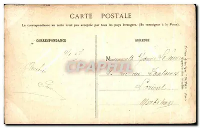 Zamek Chenonceaux — Indre-et-Loire — wydawnictwo Artigues SUPRA — Rewers