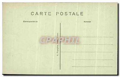 Chenonceaux — O Castelo - Vestíbulo — A.P. (n°34) — Verso
