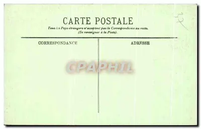 Langeais — O Castelo — Uma Porta — LL. — N°12 — Verso