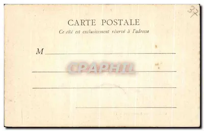Castelo de Langeais — B.E. Paris — n°1 — Verso