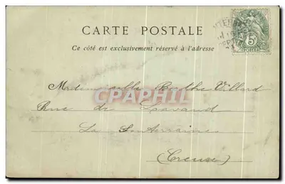 Loches — El Donjon, la Torre de Luis XI — Colecciones ND. Fot. — Reverso
