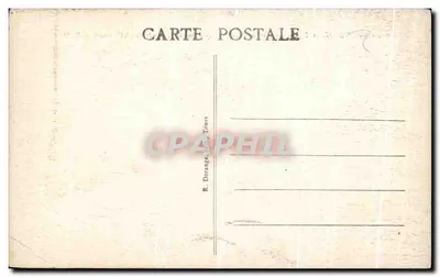Loches (Loir-et-Cher) — Donjon (zabytek) — Sala Tortur (XV wiek) — R. D. — Rewers