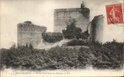 Montbazon — Parte Sul-Oeste do Donjon — LL.