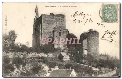 Montbazon — O velho Castelo — J.B. — Ed. A. Pithiau