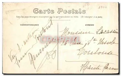 Plessis-les-Tours (Loir-et-Cher) — Zamek Louisa XI — wydawca G.B. — Rewers