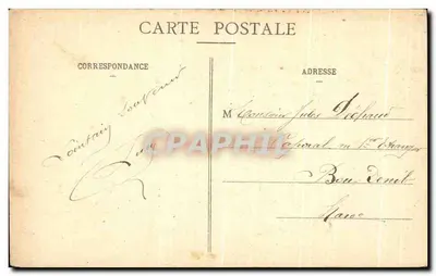 Zamek Usse — Indre-et-Loire — "Zamek Francji" — Rewers