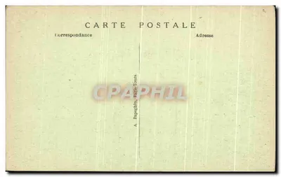 Villandry (Loir-et-Cher) — Il Castello — Facciata sud e giardino ornamentale — A.P. — Verso