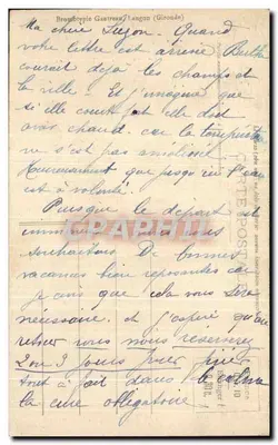 Verdelais (Gironde) — Chiesa di Notre-Dame — 104 — Verso