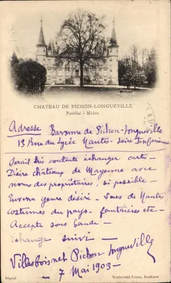 Castelo de Pichon-Longueville — Pauillac - Médoc — Wetterwald Frères, Bordeaux
