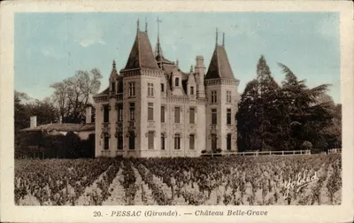 Pessac (Gironde) — Castelo Belle-Grave — Yobled