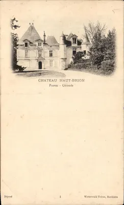 Castelo Haut-Brion — Pessac - Gironde — Wetterwald Frères, Bordeaux