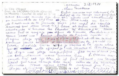 ला कोट ड'अर्गेंट — लाकानौ-ओसियन के आसपास — सूर्यास्त समुद्र तट पर — फोटोग्राफी द्वारा पिम — पीछे